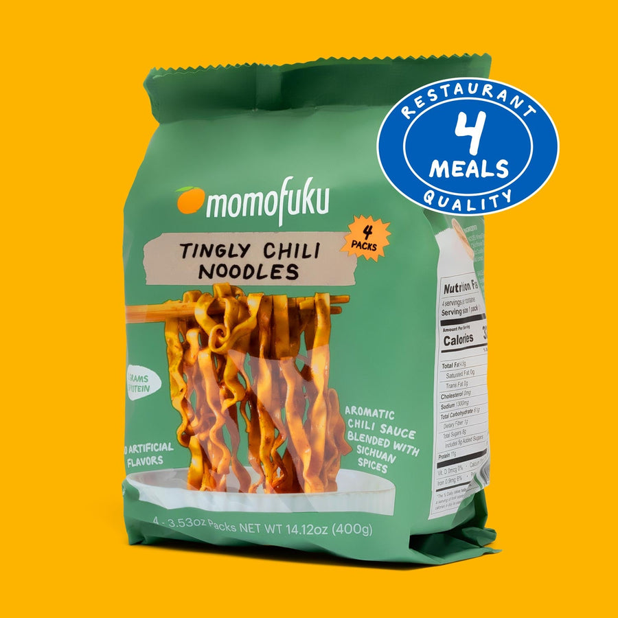 Tingly Chili Noodles | 4 Packs E6